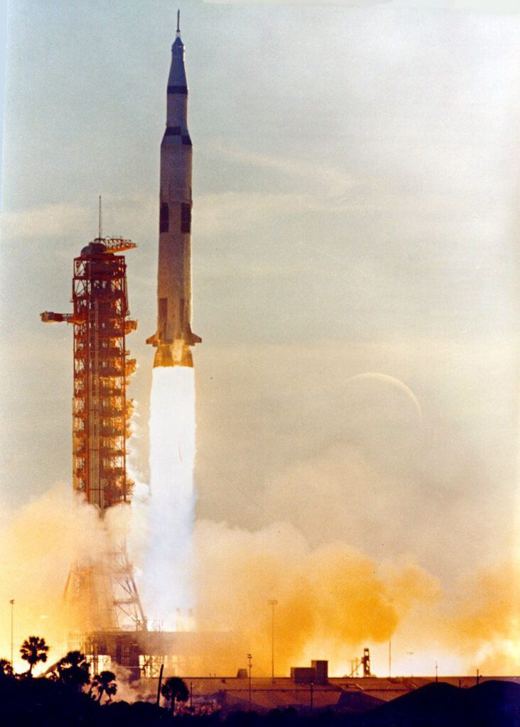 Start von Apollo 8
(c) NASA