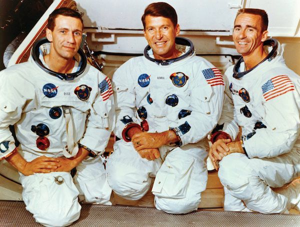 Die Crew von Apollo 7
(c) NASA