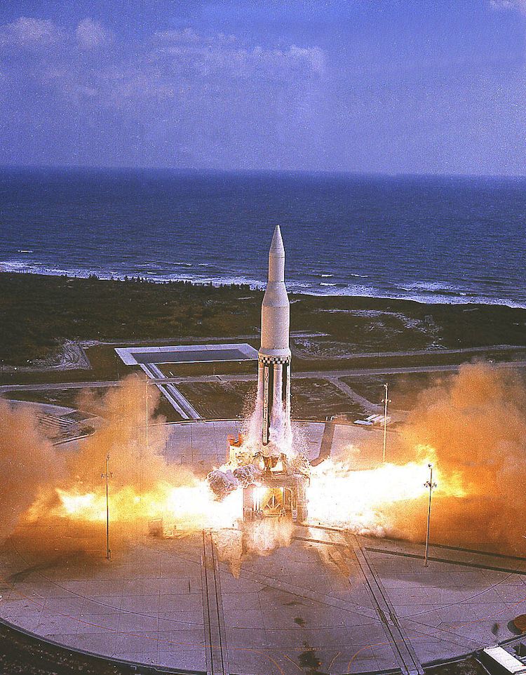 Saturn-1-Launch 1961 (c) NASA